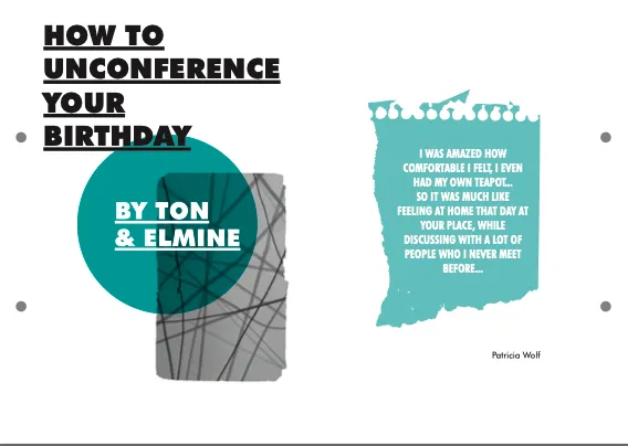 How To Unconference Your Birthday