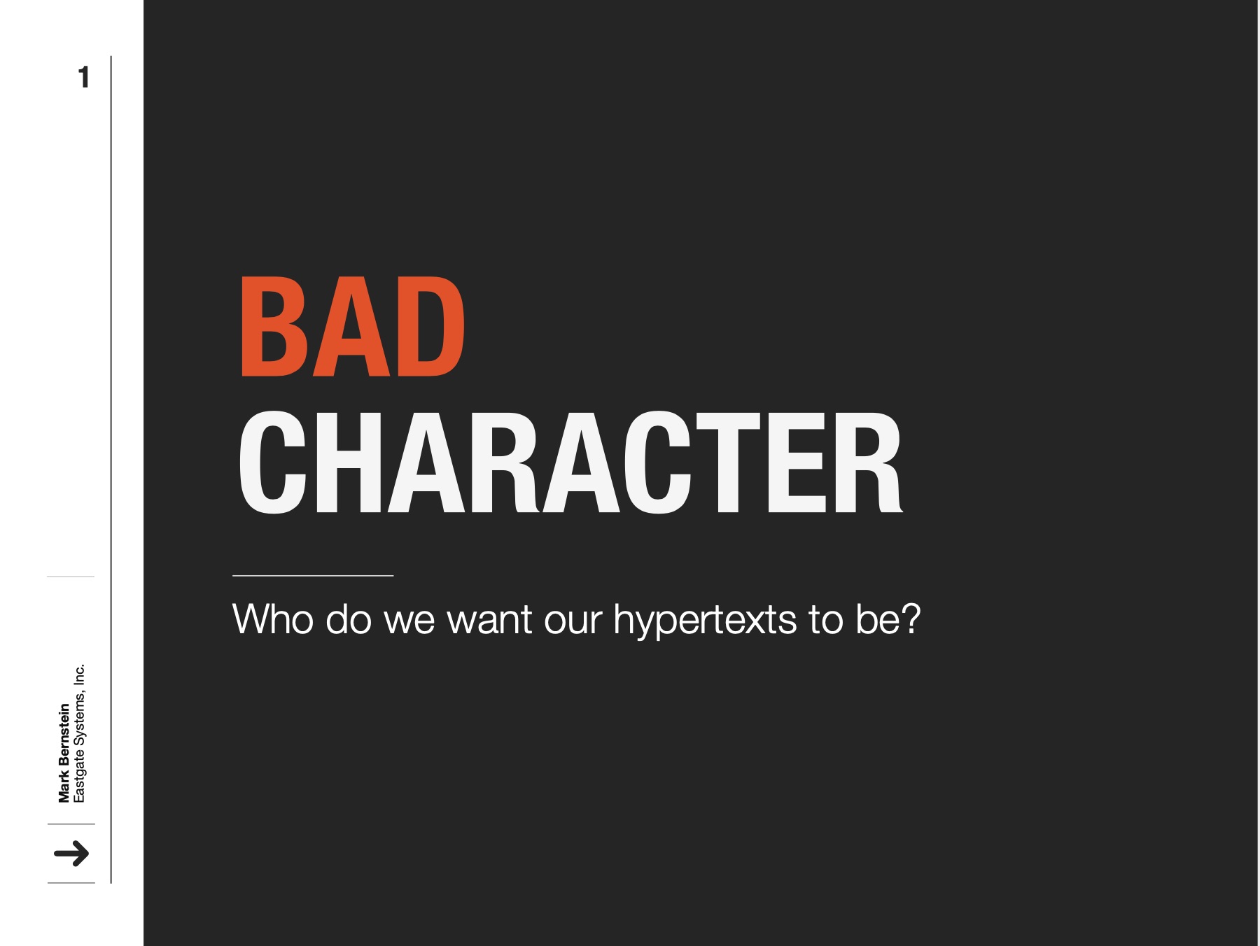 Bad Character