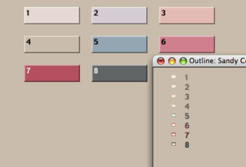Winner! Sandy Color Scheme